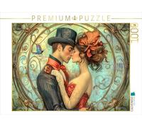 Puzzle · L'époque de l'art Nouveau | Fou d'amour · 1000 pièces · Format assemblé 64 × 48 cm · CALVENDO Puzzle