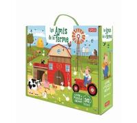 Puzzle Les Amis de la ferme - 30 pièces - Animaux - Enfant - Intérieur