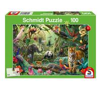 Schmidt-Spiele Puzzle Les animaux de la jungle 100 pièces