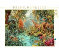 Puzzle · Les Animaux de la Jungle | La diversité de la jungle · 1000 pièces · Format assemblé 64 × 48 cm · CALVENDO Puzzle