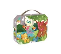 Janod Puzzle Les Animaux Sauvages avec poster 36 pièces