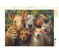 Puzzle · Les Animaux veulent s'amuser | Prêt pour l'aventure · 1000 pièces · Format assemblé 64 × 48 cm · CALVENDO Puzzle