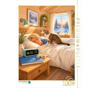 Puzzle · Les Chats auraient du Personnel ? Tu parles | Service de réveil · 1000 pièces · Format assemblé 64 × 48 cm · CALVENDO Puzzle