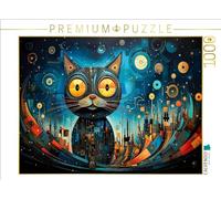 Puzzle · Les Chats, Un Monde à Couper Le Souffle | 1000 pièces · Format assemblé 64 × 48 cm · CALVENDO Puzzle