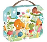 - Puzzle Les Compagnons Du Jardin - Puzzle 20 Pièces - Développe Patience Et Dextérité - Rangement Facile - Certifié Fsc - Made In France - Dès 24 Mois, J02575