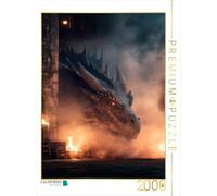 Puzzle · Les Dragons - des Profondeurs de la forteresse | Le réveil de la bête · 2000 pièces · Format assemblé 90 × 67 cm · CALVENDO Puzzle