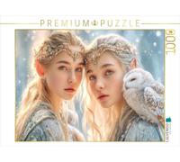 Puzzle · Les Enfants des Elfes | Avec une chouette effraie · 1000 pièces · Format assemblé 64 × 48 cm · CALVENDO Puzzle