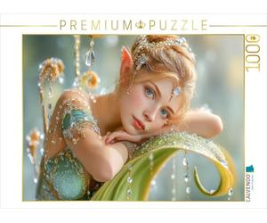 Puzzle · Les Enfants des Elfes | Un charmant portrait d'elfe · 1000 pièces · Format assemblé 64 × 48 cm · CALVENDO Puzzle