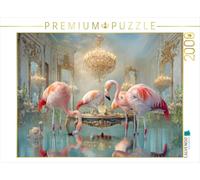 Puzzle · Les flamants roses | Une salle somptueuse datant de l'époque de Versailles · 2000 pièces · Format assemblé 90 × 67 cm · CALVENDO Puzzle