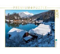 Puzzle · Les hangars à Bateaux du Königssee | 2000 pièces · Format assemblé 90 × 67 cm · CALVENDO Puzzle