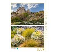 Puzzle · Les Jardins de St Michael's Mount, en Cornouailles, en Angleterre | 1000 pièces · Format assemblé 64 × 48 cm · CALVENDO Puzzle