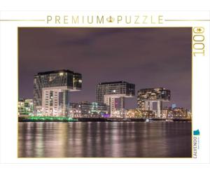 Puzzle · Les « Kranhäuser » de Cologne | Les trois gratte-ciel du Rheinauhafen de Cologne, situé dans le… · 1000 pièces · Format assemblé 64 × 48 cm · CALVENDO Puzzle
