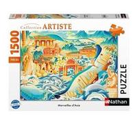 Puzzle Les Merveilles d'Asie 1500 pièces Multicolore