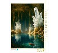 Puzzle · Les Mondes de Cristal dans Une Grotte géante | 1000 pièces · Format assemblé 64 × 48 cm · CALVENDO Puzzle