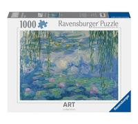 Ravensburger – Puzzle Art Monet Waterlilies – 1000 pièces – 70 x 50 cm