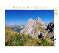 Puzzle · Les Pics de Geisler | La vallée de Val Gardena · Au cœur des Dolomites · 1000 pièces · Format assemblé 64 × 48 cm · CALVENDO Puzzle