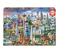 Educa Borrás Puzzle Architecture et monument – 1500 pièces – Pour adultes