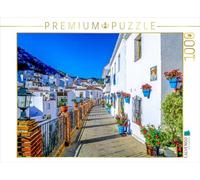 Puzzle · Les Villages Blancs d'Andalousie | Le village blanc de Mijas, dans la province de Malaga · 1000 pièces · Format assemblé 64 × 48 cm · CALVENDO Puzzle