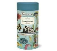 Cavallini Puzzle Aquarium LetterBox 1000 pièces 50 x 70 cm G