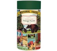 Puzzle LetterBox Cavallini Parcs Nationaux Américains 1000 pièces 50 x 70 cm G