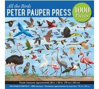 Puzzle LetterBox Peter Pauper Des oiseaux partout 1000 pièces 50 x 70 cm Multicolore G
