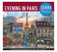 Puzzle LetterBox Peter Pauper Paris 1000 pièces 50 x 70 cm Multicolore G