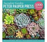 Puzzle LetterBox Peter Pauper Succulent 1000 pièces 50 x 70 cm Multicolore G