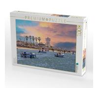 Puzzle · Leuchtturm in Faro | Algarve · 1000 pièces · Format assemblé 64 × 48 cm · CALVENDO Puzzle
