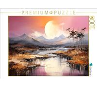 CALVENDO Puzzle Lever du Soleil | 1000 pièces Taille de la Pose 64 x 48 cm Puzzle Photo pour des Heures heureuses