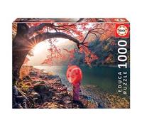 Puzzle Lever de soleil sur le fleuve Katsura, Japon - 1000 pcs - Borras