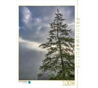 Puzzle · Lever du Jour | Suisse saxonne · 1000 pièces · Format assemblé 64 × 48 cm · CALVENDO Puzzle
