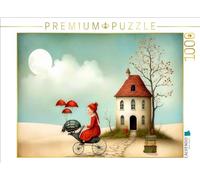Puzzle · L'excursion à vélo d'Henrietta | Un plaisir de scarabée sur roulettes · 1000 pièces · Format assemblé 64 × 48 cm · CALVENDO Puzzle