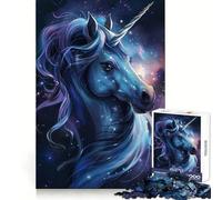 Puzzle Licorne Créature Légendaire 1000 Pièces Cadeau Adulte Activité Développant Les Compétences Cognitives et Relaxante Découpe Précise Cadeau Festif (38x26cm)