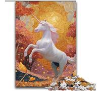 Puzzle Licorne Mystérieuse 2000 pièces pour Adultes et Adolescents, Jeux éducatifs, décoration d'intérieur et Cadeaux Uniques 70x100cm