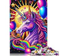 Puzzle Licornes colorées 1000 pièces pour Adultes, Jouets, Jeux, Puzzle en Bois pour Enfants de 18 Ans, Jeux éducatifs UPE, 1000 pièces (75 x 50 cm)