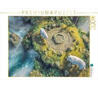 Puzzle · Lieux empreints de mysticisme | Des loups dans un lieu mystérieux · 2000 pièces · Format assemblé 90 × 67 cm · CALVENDO Puzzle