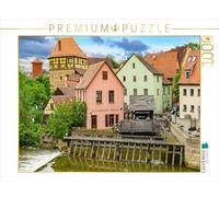 Puzzle · L'île de Reichel avec la Tour des Juifs et Le Moulin à meules | 1000 pièces · Format assemblé 64 × 48 cm · CALVENDO Puzzle
