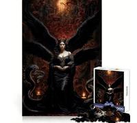 Puzzle Lilith, Reine des Serpents et du Feu, 1000 pièces, pour Adolescents, développement de la réflexion, Joie familiale, Bords précis, Cadeau mémorable (38x52cm)