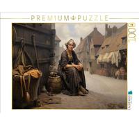 Puzzle · L'innocente Erna | Un motif du calendrier Les femmes du marché au 18e siècle · 1000 pièces · Format assemblé 64 × 48 cm · CALVENDO Puzzle