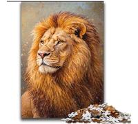 Puzzle Lion Art 2000 pièces pour Adolescents et Adultes, Jeux éducatifs, décoration d'intérieur, à Offrir en Cadeau à Toute la Famille (70x100cm)