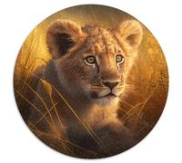 Puzzle Lion Fantastique 1000 pièces pour Adultes, idéal pour Les Adolescents, Les Liens familiaux, Les Casse-têtes et Les décorations d'intérieur DIY, 67,5 x 67,5 cm