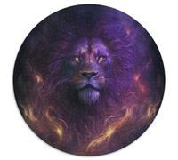 Puzzle Lion Magique pour Adultes 1000 Pièces Puzzles en Carton Décoration Parfaite pour la Maison ou Le Bureau, Cadeau de Noël Idéal 67,5 x 67,5 cm