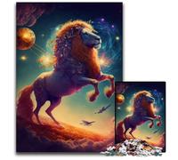 Puzzle Lion Mythique pour Adultes, 1 000 pièces, idéal pour la fête des mères, Les Anniversaires et Noël (50x75cm)