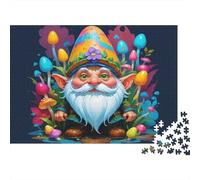 Puzzle Lion Psychédélique et Son Petit 1000 pièces 38x26cm Papier recyclé pour Adultes Puzzle d'art de Faune Vibrante Jeu Familial Amusant Décoration d'Intérieur Idée de Cadeau Géniale