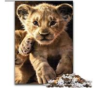 Puzzle Lionceau 1000 pièces pour Adultes, Jeu éducatif Familial, idéal pour la décoration de Bureau (26x38cm)