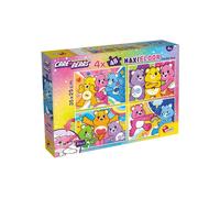 Puzzle Lisciani Care Bears MaxiFloor 4 x 48 pièces grand format Multicolore