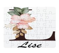 Puzzle Lise | 30 Pièces 24 × 19 cm Carton Brillant 2 mm | Message à Reconstituer Annonce Surprise | Cadeau Anniversaire Noël