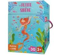 Sassi Junior Puzzle et livre La Petite Sirène 30 pièces Roberta Marcolin