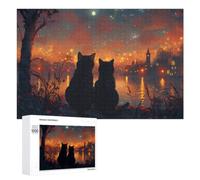 Puzzle Loisir Secret Date by The Lake pour Adultes, 1000 PCS, comme Projet Captivant pour Les W nds Tranquilles, pour Les Passionnés