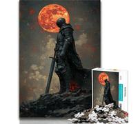 Puzzle Lone Knight pour Adultes 1000 pièces, Jeu Stimulant, idéal comme Cadeau pour Toute la Famille 50x75cm